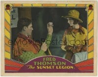 5r870 SUNSET LEGION LC 1928 close up of cowboy Fred Thomson & sexy cowgirl Edna Murphy!