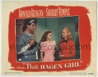 5r887 THAT HAGEN GIRL LC #4 1947 Shirley Temple with Penny Edwards & baseball player Rory Calhoun!