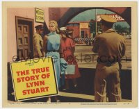 5r924 TRUE STORY OF LYNN STUART LC #6 1958 Betsy Palmer looking nervous in Mexico customs!