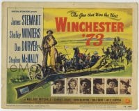 5r159 WINCHESTER '73 TC 1950 James Stewart, Shelley Winters, Dan Duryea, McNally, cool rifle!