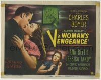 5r161 WOMAN'S VENGEANCE TC 1947 Charles Boyer, Jessica Tandy, Ann Blyth, written by Aldous Huxley!