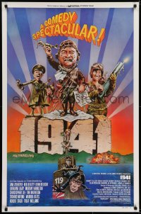 5s004 1941 style F 1sh 1979 Spielberg, art of John Belushi, Dan Aykroyd & cast by Green!