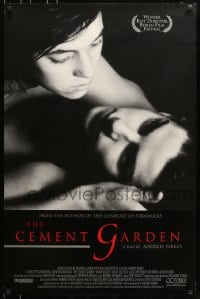 5s171 CEMENT GARDEN 1sh 1993 Andrew Robertson, Charlotte Gainsbourg, romantic image!