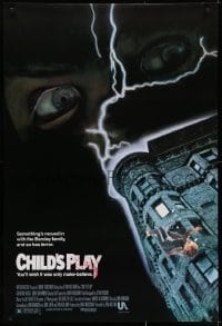 5s176 CHILD'S PLAY 1sh 1988 something's moved in, you'll wish it was only make-believe!