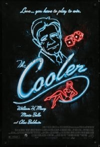 5s203 COOLER 1sh 2003 Alec Baldwin, William H. Macy, cool neon sign design!
