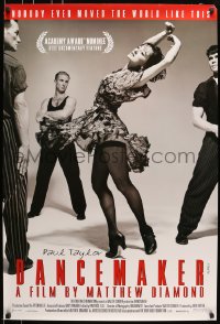 5s214 DANCEMAKER 1sh 1998 Paul Taylor, Ted Thomas, dancing documentary!