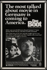 5s232 DAS BOOT 1sh 1982 The Boat, Wolfgang Petersen German WWII submarine classic!