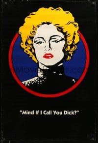 5s251 DICK TRACY teaser DS 1sh 1990 Disney, great art of Madonna as Breathless Mahoney, no holes!