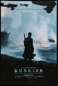 5s269 DUNKIRK teaser DS 1sh 2017 Christopher Nolan, Tom Hardy, Murphy, event that shaped our world!