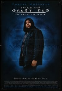 5s346 GHOST DOG 1sh 1999 The Way of the Samurai, Jim Jarmusch, cool image of Forest Whitaker!