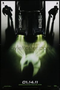 5s373 GREEN HORNET teaser 1sh 2011 Seth Rogen, cool image of car & insect!