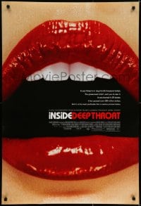 5s441 INSIDE DEEP THROAT DS 1sh 2005 the story behind the most profitable film in movie history!