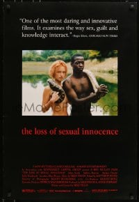 5s538 LOSS OF SEXUAL INNOCENCE 1sh 1999 Mike Figgis directed, wild sexy image with cool snake!