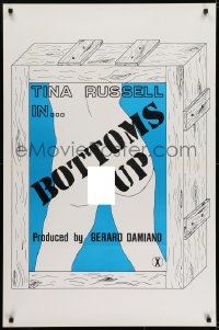 5s549 MAGICAL RING 1sh R1974 Gerard Damiano sexploitation, Tina Russell, Bottoms Up, wacky art!