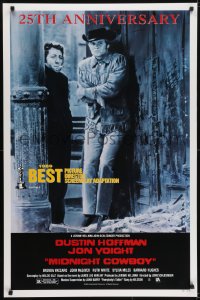 5s579 MIDNIGHT COWBOY 1sh R1994 Dustin Hoffman, Jon Voight, John Schlesinger classic!