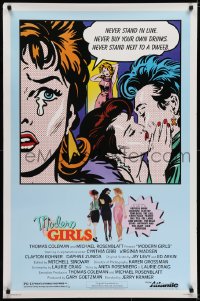 5s588 MODERN GIRLS 1sh 1986 Cynthia Gibb, Virginia Madsen, Daphne Zuniga, great pop art!