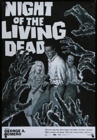 5s612 NIGHT OF THE LIVING DEAD 1sh R2017 Romero zombies, completely different design by Sean!