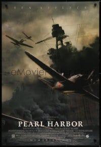 5s642 PEARL HARBOR advance DS 1sh 2001 Ben Affleck, Beckinsale, Hartnett, bombers over battleship!