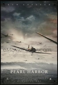 5s643 PEARL HARBOR advance DS 1sh 2001 Michael Bay, World War II, B5N2 bombers flying in!