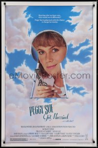 5s644 PEGGY SUE GOT MARRIED 1sh 1986 Francis Ford Coppola, Kathleen Turner re-lives her life!