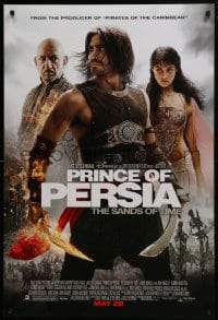 5s681 PRINCE OF PERSIA: THE SANDS OF TIME advance DS 1sh 2010 Jake Gyllenhaal, Kingsley, Arterton!