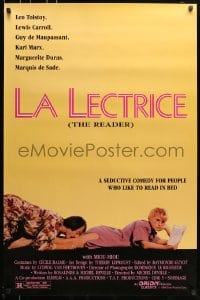5s701 READER 1sh 1988 La Lectrice, Miou-Miou, Michel Deville, a seductive comedy!