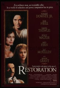 5s710 RESTORATION 1sh 1995 Meg Ryan, Robert Downey Jr. temptation has its price!