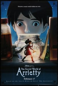 5s753 SECRET WORLD OF ARRIETTY advance DS 1sh 2012 Japanese Studio Ghibli fantasy anime cartoon!