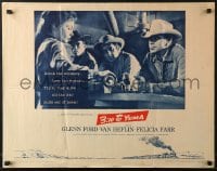 5t503 3:10 TO YUMA style A 1/2sh 1957 Glenn Ford, Van Heflin, Felicia Farr, from Elmore Leonard's story!