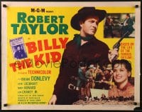 5t548 BILLY THE KID style A 1/2sh R1955 Robert Taylor as the most notorious outlaw in the West!