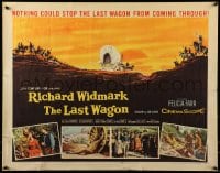 5t736 LAST WAGON 1/2sh 1956 Richard Widmark, Delmer Daves, nothing could stop the last wagon!