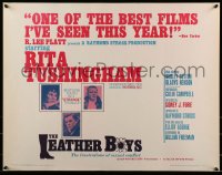 5t739 LEATHER BOYS 1/2sh 1966 Rita Tushingham in English motorcycle sexual conflict classic!
