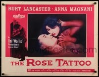 5t859 ROSE TATTOO 1/2sh 1955 Burt Lancaster, Anna Magnani, written by Tennessee Williams!