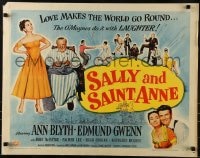 5t862 SALLY & SAINT ANNE style B 1/2sh 1952 Ann Blyth, Edmund Gwenn, Frances Bavier!