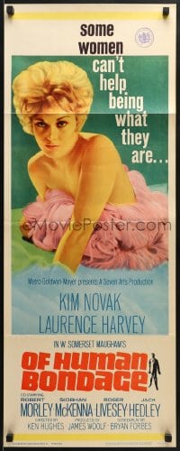 5t280 OF HUMAN BONDAGE insert 1964 super sexy Kim Novak can't help being what she is!
