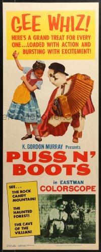 5t328 PUSS 'N BOOTS insert 1963 Mexican cat, it's loaded with action & excitement!
