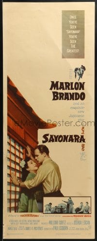 5t363 SAYONARA insert 1957 Marlon Brando, Miiko Taka, Patricia Owens!