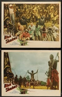 5w810 BLACK SHADOWS 2 LCs 1949 African jungle, cool different images from documentary!