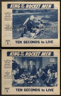 5w898 KING OF THE ROCKET MEN 2 chapter 9 LCs R1956 Republic sci-fi serial, Ten Seconds to Live!