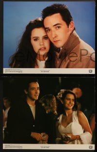 5w265 SAY ANYTHING 8 color 11x14 stills 1989 John Cusack, pretty Ione Skye, Cameron Crowe directed!