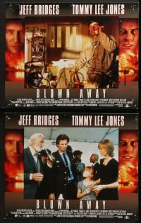 5w038 BLOWN AWAY 8 LCs 1994 Jeff Bridges, Tommy Lee Jones, Lloyd Bridges, Forest Whitaker!