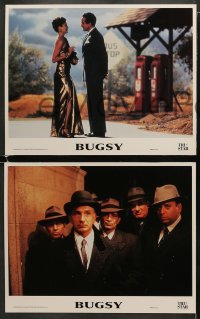 5w570 BUGSY 4 LCs 1991 Warren Beatty, gorgeous Annette Bening, Harvey Keitel, Joe Mantegna!