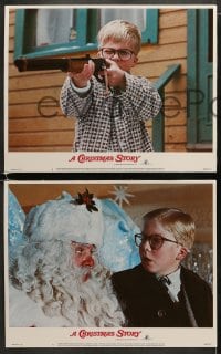 5w434 CHRISTMAS STORY 6 LCs 1983 wonderful images from the best classic Christmas movie ever!