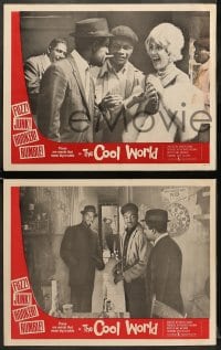 5w679 COOL WORLD 3 LCs 1963 classic Shirley Clarke documentary about everyday life in Harlem!