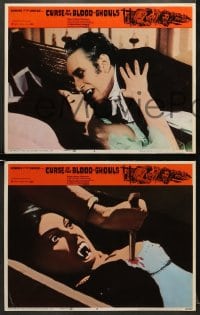 5w579 CURSE OF THE BLOOD-GHOULS 4 LCs 1969 Strage dei Vampiri, Slaughter of the Vampires!