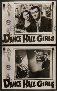 5w067 DANCE HALL 8 11x14 stills 1950 Ealing, wolves in dancing shoes prey on young Dance Hall Girls!