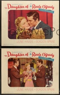 5w371 DAUGHTER OF ROSIE O'GRADY 7 LCs 1950 Gordon MacRae, sexy June Haver & others in production!
