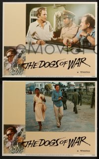 5w082 DOGS OF WAR 8 LCs 1981 Jung border artwork of Christopher Walken with really BIG gun!