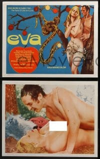 5w092 EVA 8 int'l LCs 1969 w/sexy tc art of Adam & Eve w/snake, the facts of life & love!