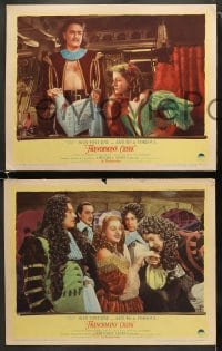 5w375 FRENCHMAN'S CREEK 7 LCs 1944 romantic close up of Joan Fontaine & Arturo De Cordova!